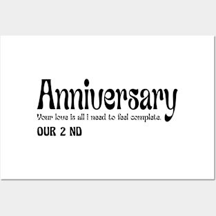 OUR ANNIVERSARY Posters and Art